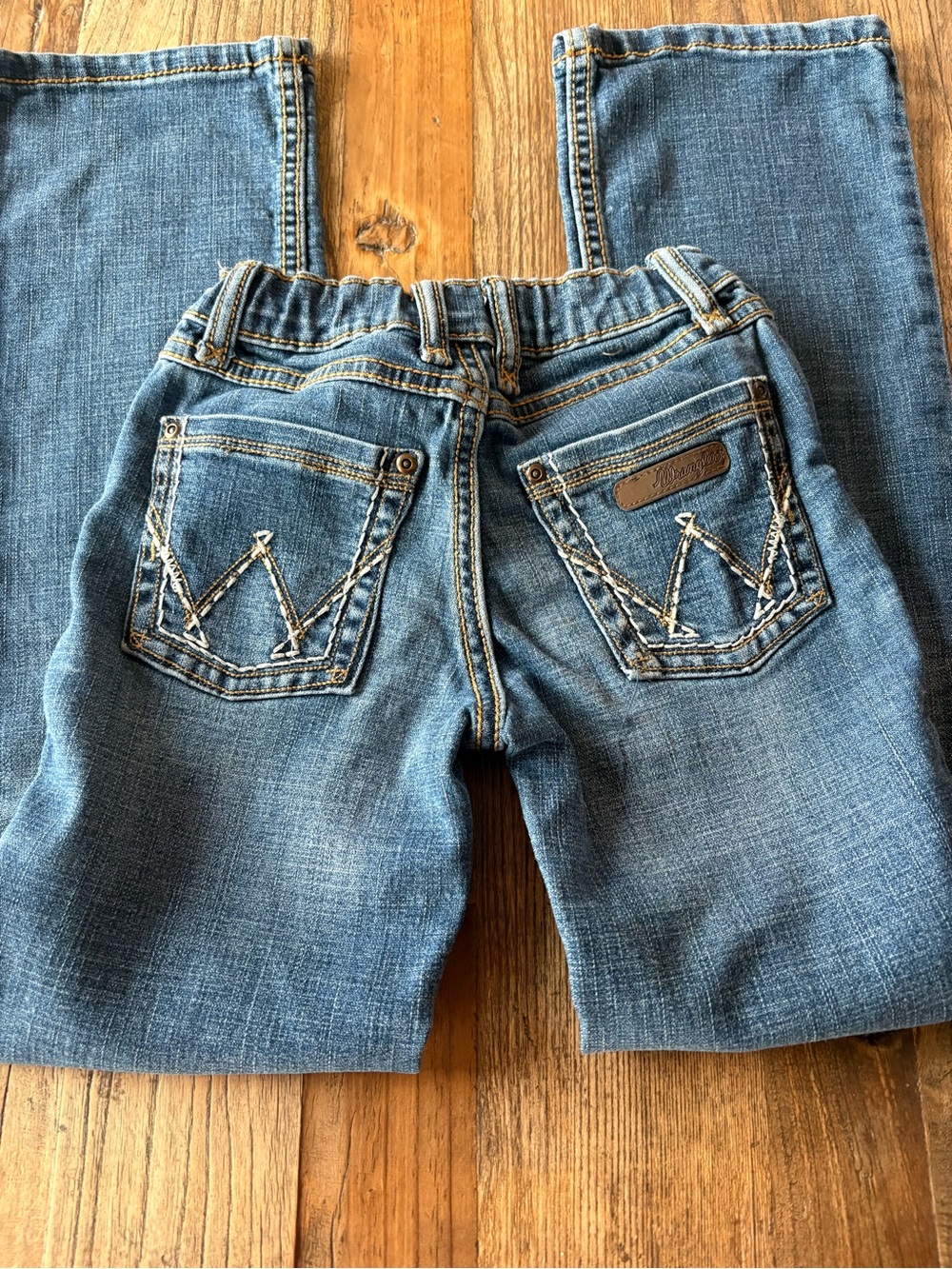 Wrangler Girls Trouser Jeans Size 7 Slim